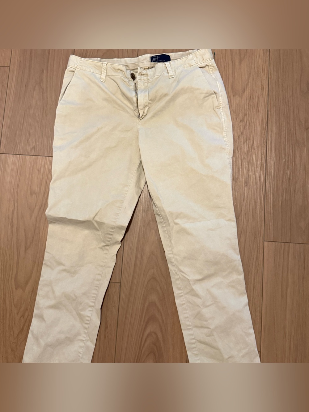 GAP Cream Chino Pants